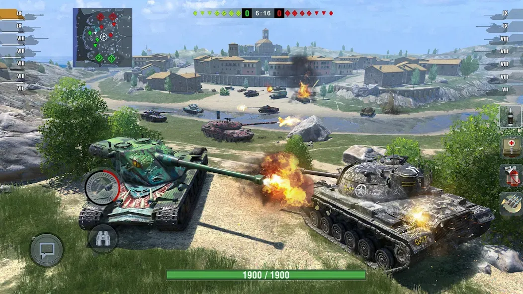 World of Tanks Blitz [MOD: безлимитное золото и все танки] последняя версия — скриншот 2