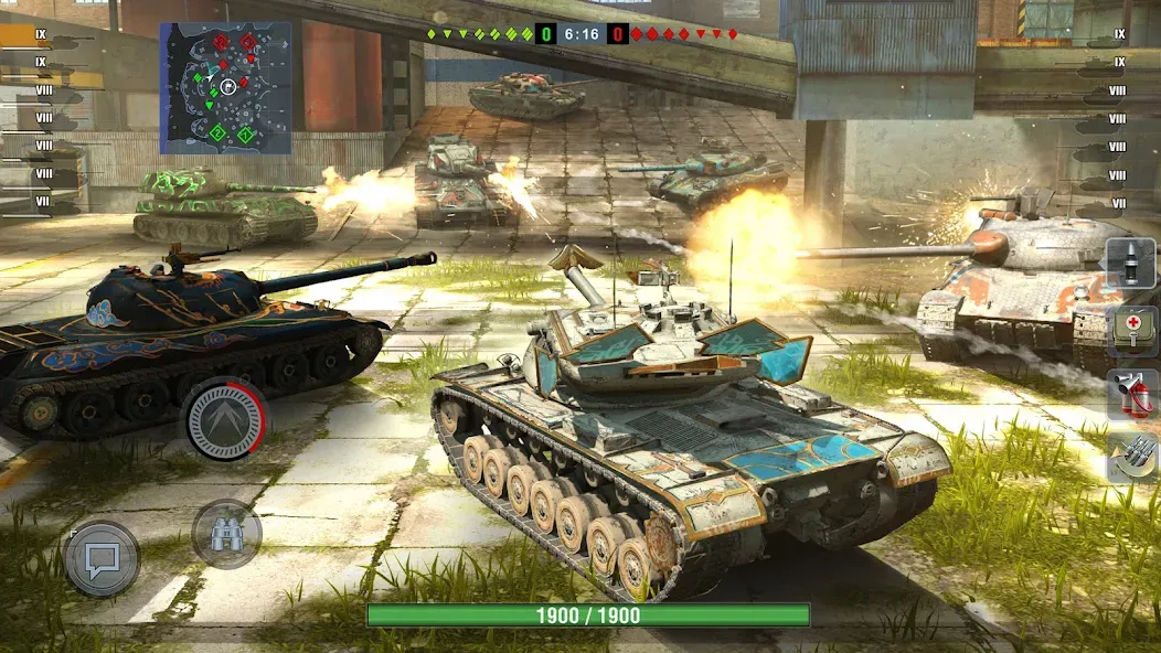 World of Tanks Blitz [MOD: безлимитное золото и все танки] последняя версия — скриншот 5