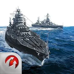 Скачать взлом World of Warships Blitz War [MOD: безлимитные деньги и открыты все корабли]