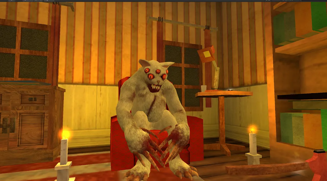 Cat Fred Evil Pet. Horror game [MOD: безлимитные деньги и оружие] последняя версия — скриншот 4