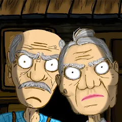 Grandpa And Granny Home Escape [MOD: безлимитные монеты и открыты все уровни] (Бесплатно / APK)