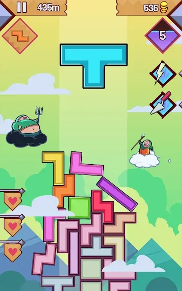 Взломанная 99 Bricks Wizard Academy [MOD: безлимитные монеты и все уровни] на Андроид — скриншот 3