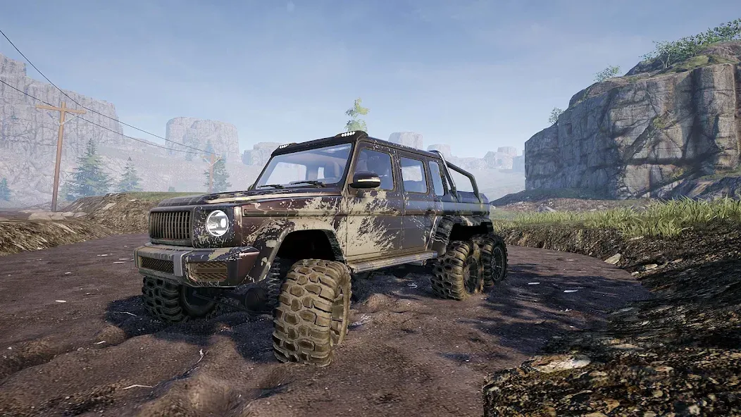 Off Road 4x4 Driving Simulator [MOD: безлимитные деньги и топливо] (Бесплатно / APK) — скриншот 1
