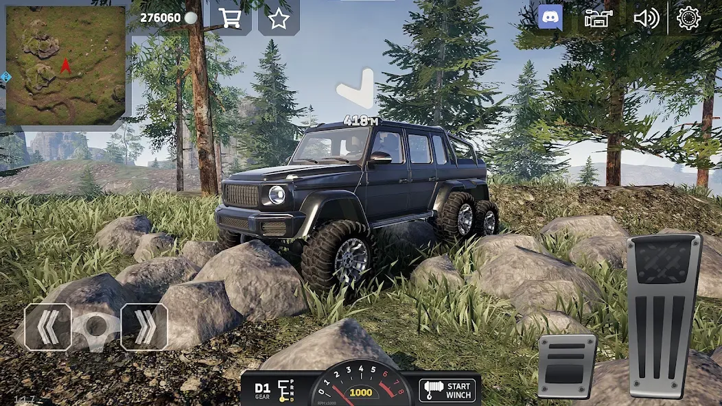 Off Road 4x4 Driving Simulator [MOD: безлимитные деньги и топливо] (Бесплатно / APK) — скриншот 3