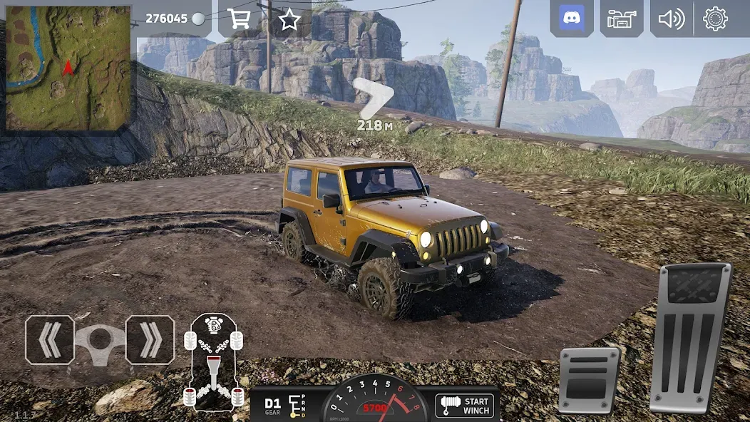 Off Road 4x4 Driving Simulator [MOD: безлимитные деньги и топливо] (Бесплатно / APK) — скриншот 4