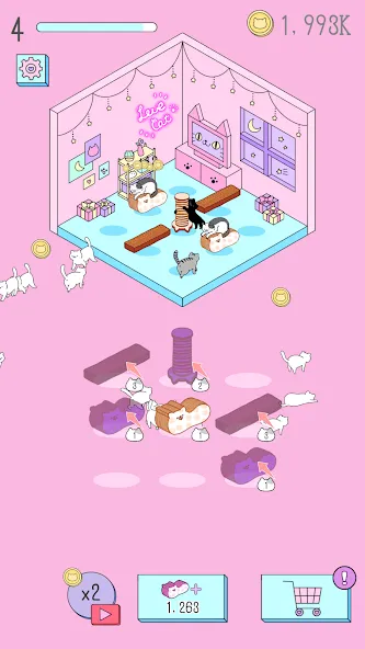 Purrfect Cats [MOD: много монет и редкие коты] (Бесплатно / APK) — скриншот 4