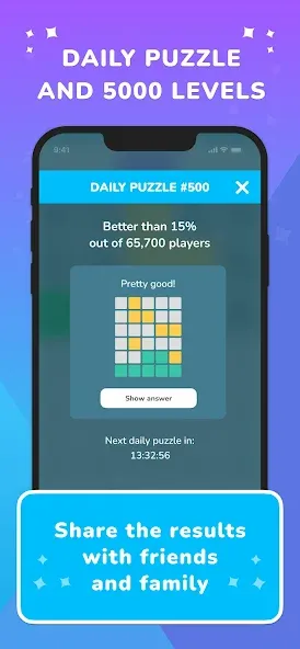 Wordly Yoga: Daily & Unlimited [MOD: безлимитные подсказки и открыты все уровни] — Скачать бесплатно (APK) — скриншот 4
