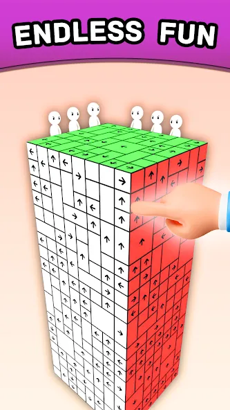 Скачать Tap Master - Take Blocks Away [MOD: без рекламы и бесконечные подсказки] на телефон — скриншот 3