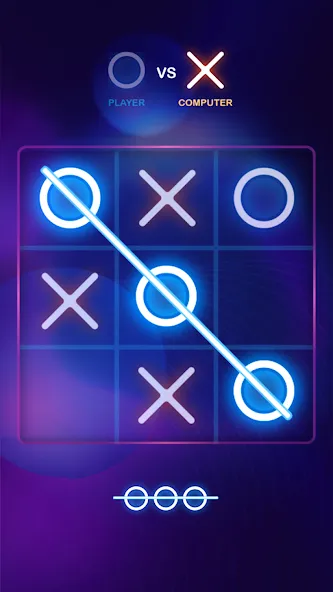 Tic Tac Toe 2 Player: XO Game [MOD: игра для двух игроков без рекламы] — Скачать бесплатно (APK) — скриншот 4