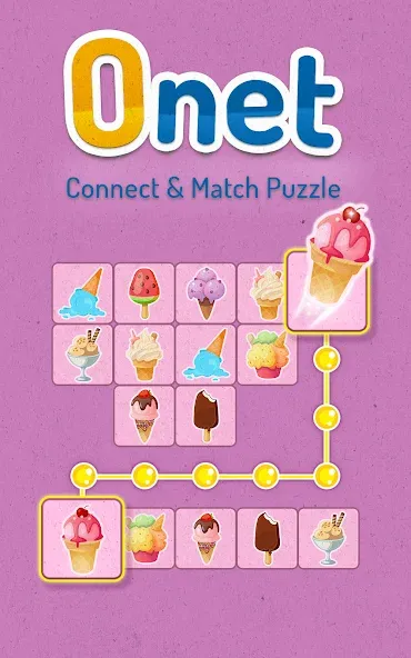 Взломанная Onet - Connect & Match Puzzle [MOD: без рекламы и подсказки доступны] на Андроид — скриншот 5