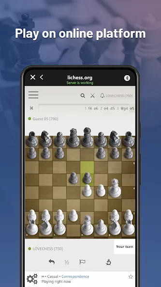 Chessnut [MOD: бесплатная версия без рекламы] на Андроид — скриншот 2