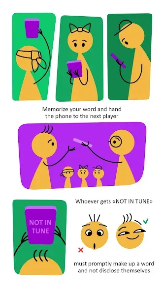 Скачать взлом In Tune: party game [MOD: открыты все музыкальные режимы] — скриншот 2