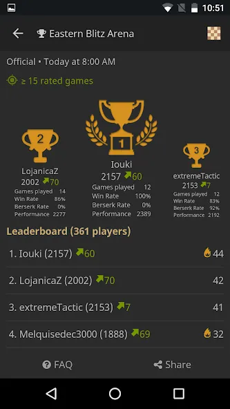 lichess • Free Online Chess [MOD: бесплатные шахматы без ограничений] (Бесплатно / APK) — скриншот 4