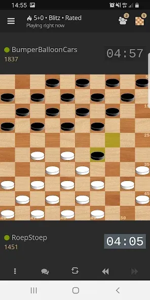 Скачать взлом lidraughts • Online Draughts [MOD: онлайн-шашки без ограничений] — скриншот 1