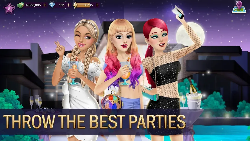 Hollywood Story®: Fashion Star [MOD: безлимитные деньги и энергия] — Скачать бесплатно (APK) — скриншот 2
