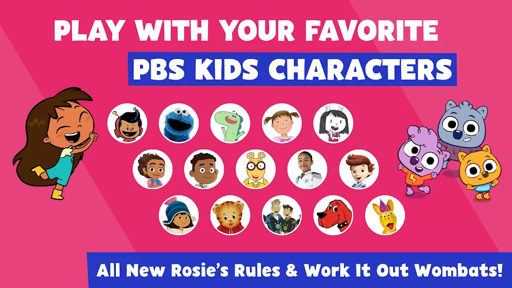 Скачать PBS KIDS Games [MOD: открыты все игры и уровни] на телефон — скриншот 3