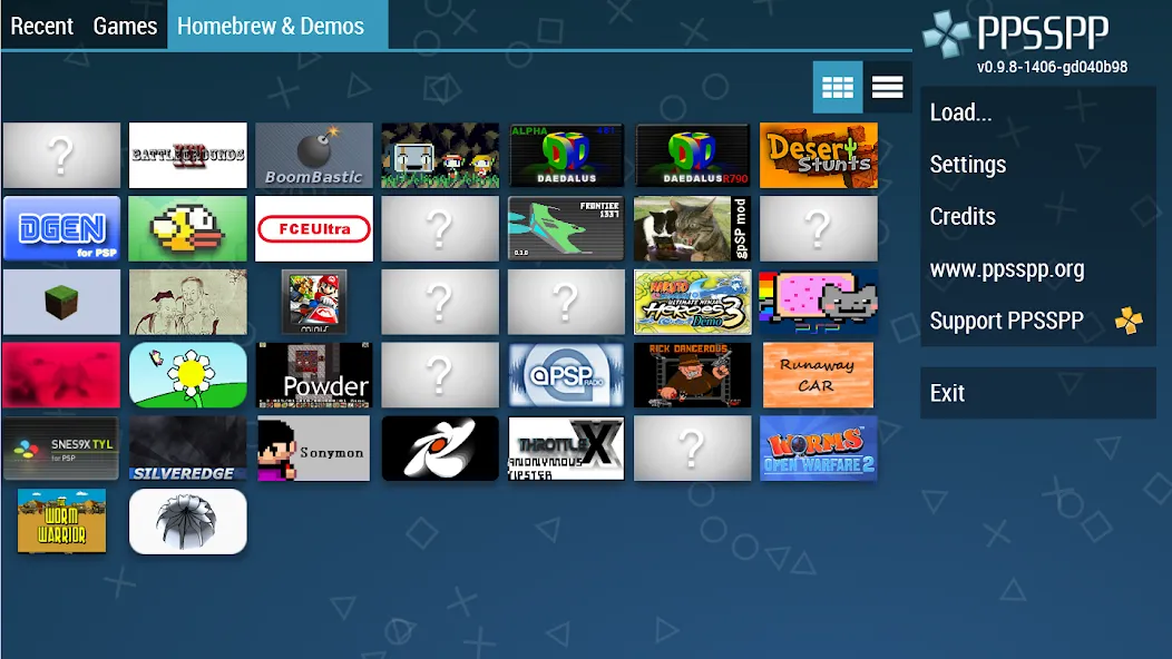 Скачать PPSSPP - PSP emulator [MOD: улучшенная совместимость и скорость] — скриншот 2