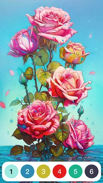 Paint by Number: Coloring Game [MOD: без рекламы и все картинки открыты] (Бесплатно / APK) — скриншот 1
