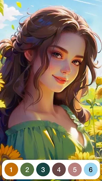 Paint by Number: Coloring Game [MOD: без рекламы и все картинки открыты] (Бесплатно / APK) — скриншот 2