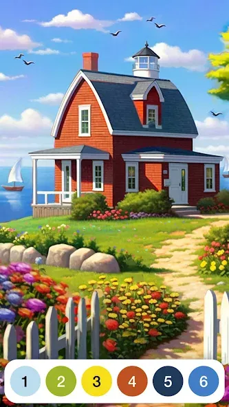 Paint by Number: Coloring Game [MOD: без рекламы и все картинки открыты] (Бесплатно / APK) — скриншот 4