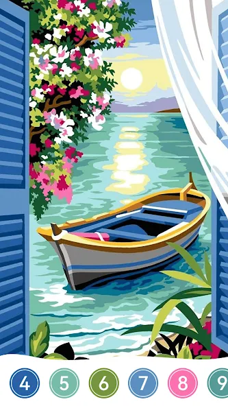 Tap Color by Number - Coloring [MOD: без рекламы и все раскраски открыты] последняя версия — скриншот 2