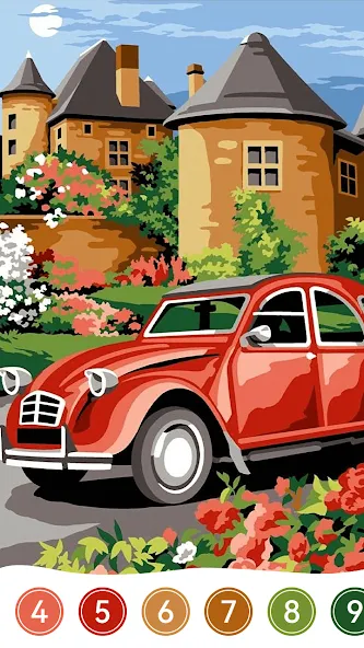 Tap Color by Number - Coloring [MOD: без рекламы и все раскраски открыты] последняя версия — скриншот 4