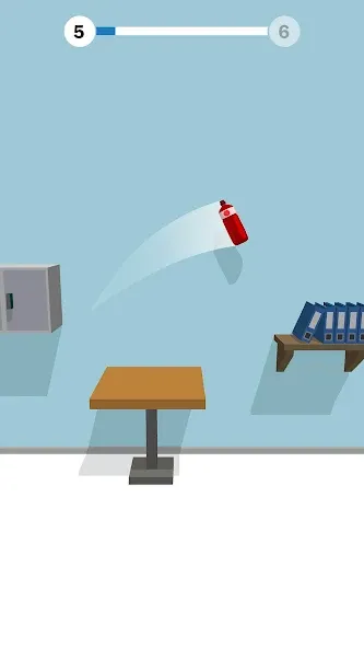 Bottle Flip 3D — Tap & Jump [MOD: все уровни и без рекламы] (Бесплатно / APK) — скриншот 1