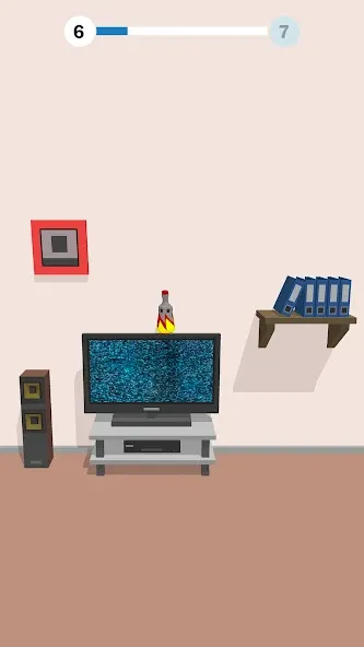 Bottle Flip 3D — Tap & Jump [MOD: все уровни и без рекламы] (Бесплатно / APK) — скриншот 3