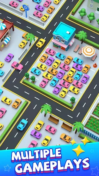 Скачать Car Parking Games: Parking Jam [MOD: безлимитные деньги и все машины открыты] на телефон — скриншот 2
