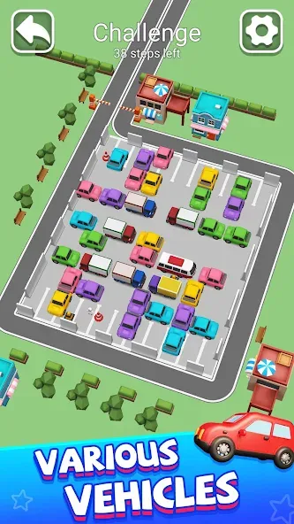 Скачать Car Parking Games: Parking Jam [MOD: безлимитные деньги и все машины открыты] на телефон — скриншот 5