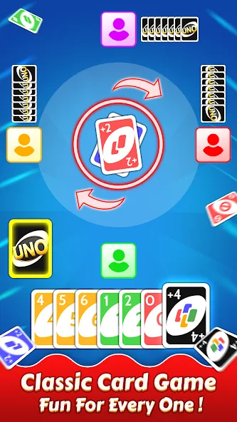 Uno - Party Card Game [MOD: безлимитные монеты и все карты открыты] последняя версия — скриншот 2