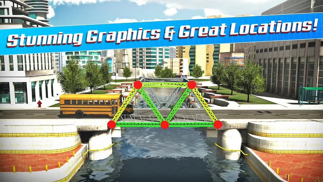 Bridge Construction Simulator [MOD: безлимитные деньги и все уровни открыты] (Бесплатно / APK) — скриншот 2