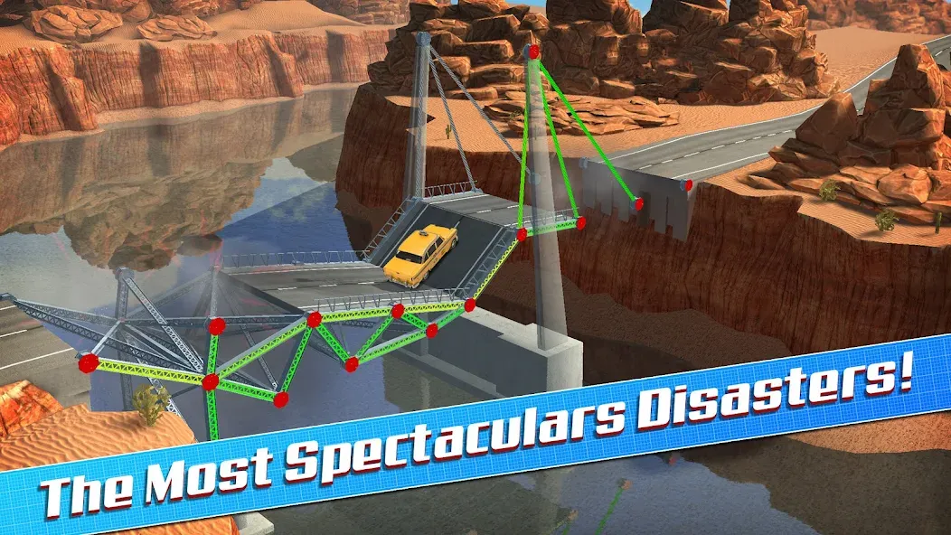 Bridge Construction Simulator [MOD: безлимитные деньги и все уровни открыты] (Бесплатно / APK) — скриншот 3
