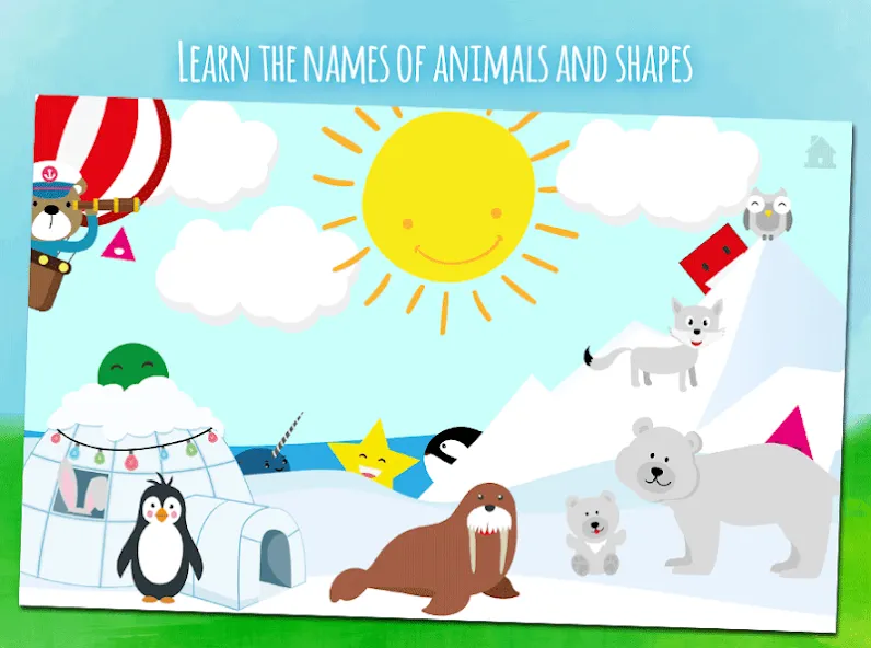 Скачать Animals learn words for kids [MOD: все слова и уровни открыты] на телефон — скриншот 2