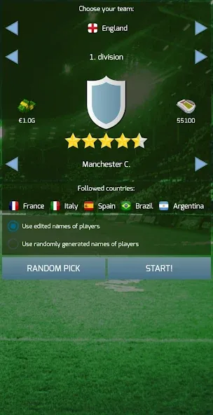 True Football 3 [MOD: безлимитные деньги и энергия] последняя версия — скриншот 1