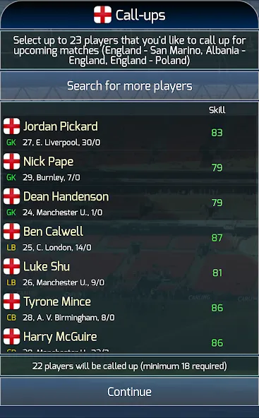 True Football National Manager [MOD: безлимитные деньги и все команды открыты] последняя версия — скриншот 4