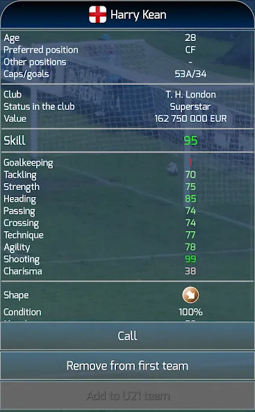 True Football National Manager [MOD: безлимитные деньги и все команды открыты] последняя версия — скриншот 5