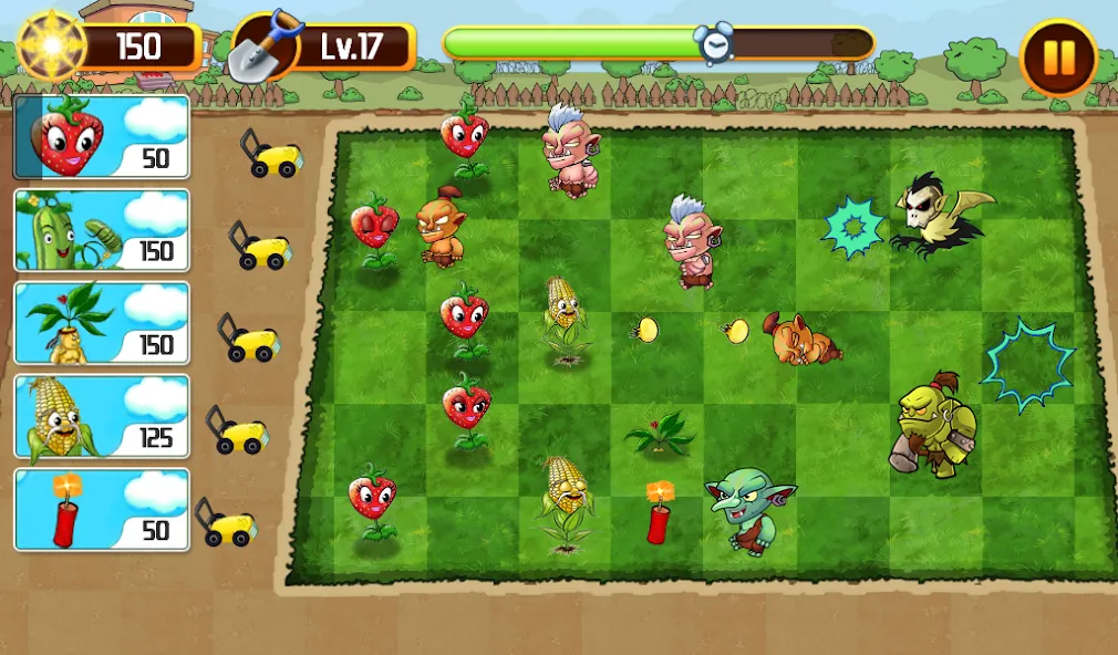 Plants vs Goblins 4 [MOD: безлимитные монеты и открыты все уровни] последняя версия — скриншот 3