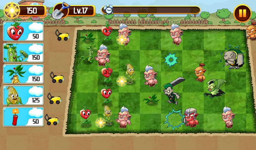 Plants vs Goblins 4 [MOD: безлимитные монеты и открыты все уровни] последняя версия — скриншот 5