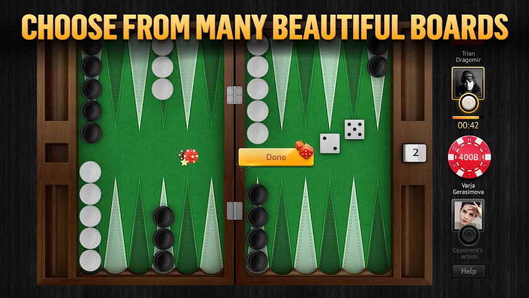 Скачать PlayGem Backgammon Play Live [MOD: без рекламы и безлимитные монеты] на телефон — скриншот 5