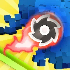 Взломанная Saw Brick Crusher – Pong 3D [MOD: разблокированы все уровни и скины] на Андроид