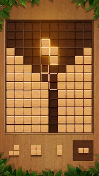 Скачать QBlock: Wood Block Puzzle Game [MOD: без рекламы и безлимитные подсказки] — скриншот 4