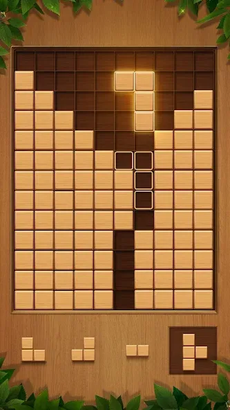Скачать QBlock: Wood Block Puzzle Game [MOD: без рекламы и безлимитные подсказки] — скриншот 5