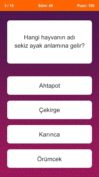 Скачать Bilgi Yarışması [MOD: безлимитные подсказки и правильные ответы] на телефон — скриншот 1