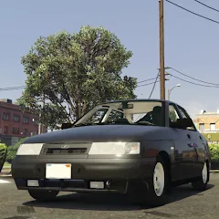 Lada 2110: Urban Simulator [MOD: безлимитные деньги и топливо] (Бесплатно / APK)
