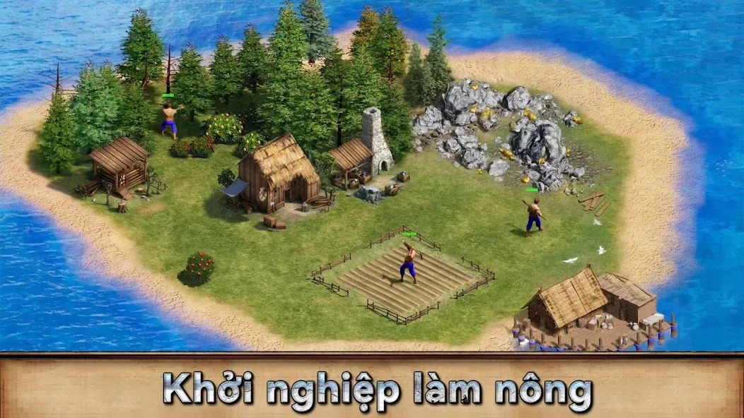 Rise of Castles [MOD: безлимитные ресурсы и ускоренное строительство] — Скачать бесплатно (APK) — скриншот 1