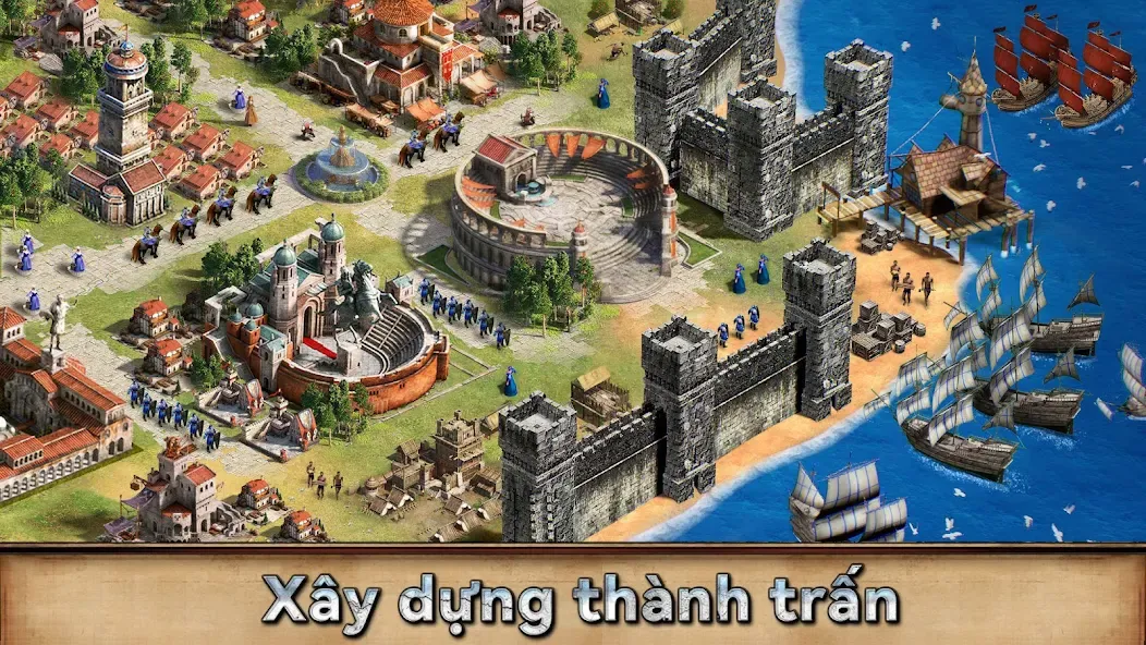 Rise of Castles [MOD: безлимитные ресурсы и ускоренное строительство] — Скачать бесплатно (APK) — скриншот 3