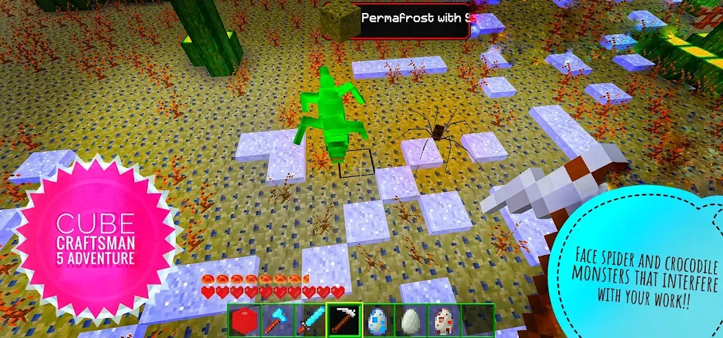 Cube Craftsman 5 Adventure [MOD: новые приключения и редкие ресурсы] — Скачать бесплатно (APK) — скриншот 4