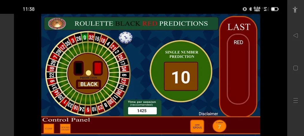 Скачать Roulette Black Red Calculator [MOD: точный расчет выигрыша в рулетке] на телефон — скриншот 2