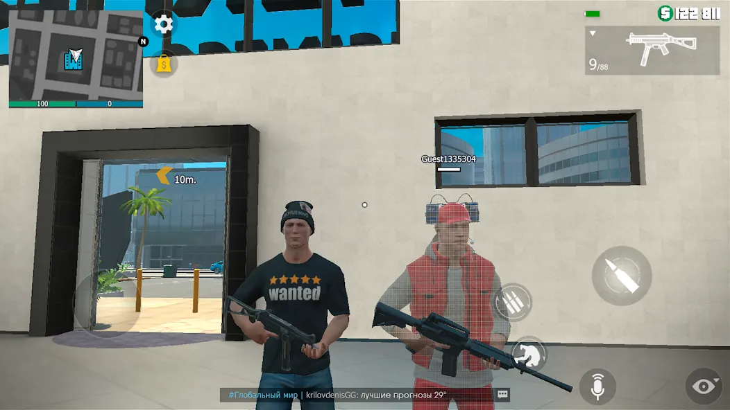 Взломанная Grand Criminal Online: Sandbox [MOD: много денег и всё открыто] на Андроид — скриншот 2